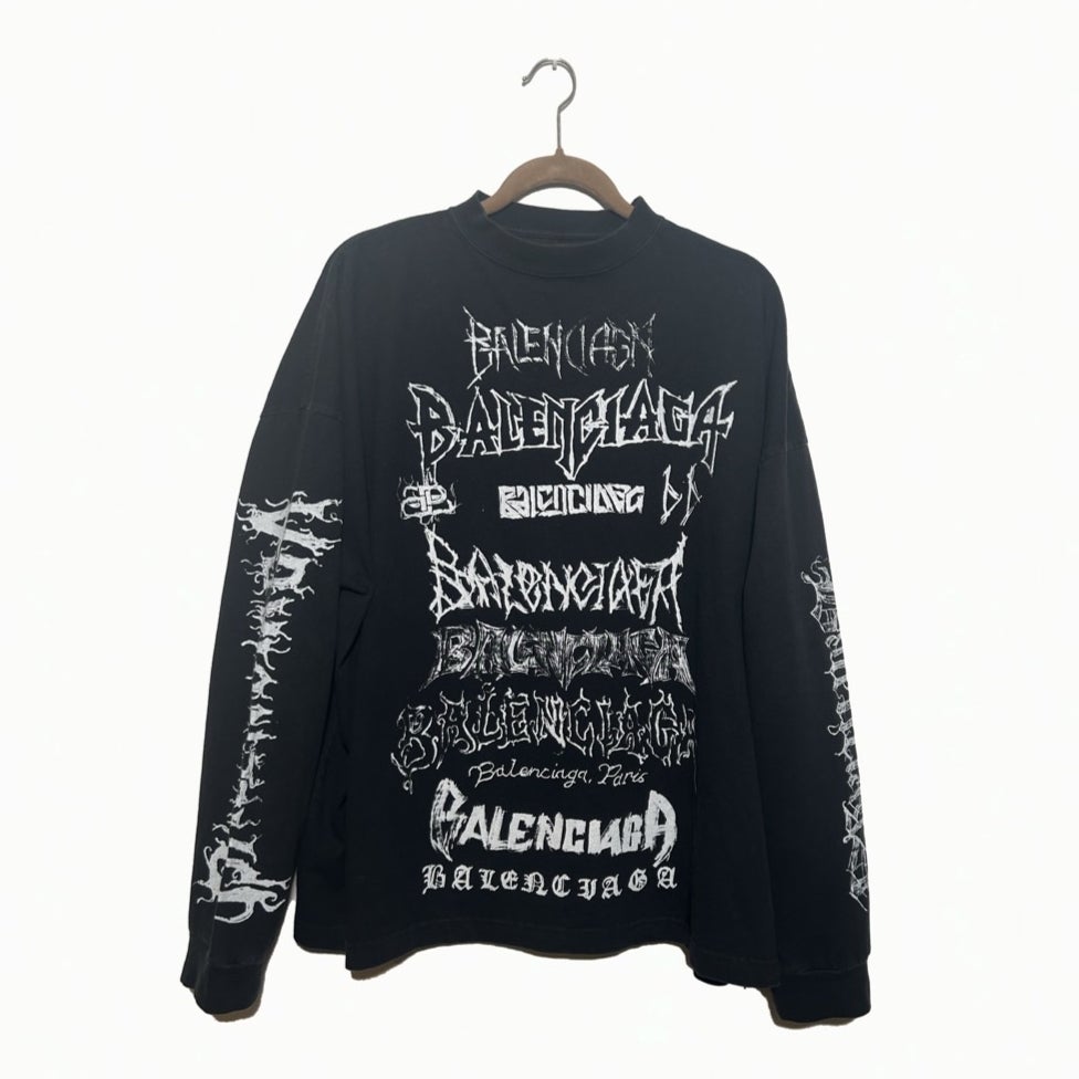 バレンシアガ 24SS DIY METAL ロングスリーブTシャツ 3 | Kairos