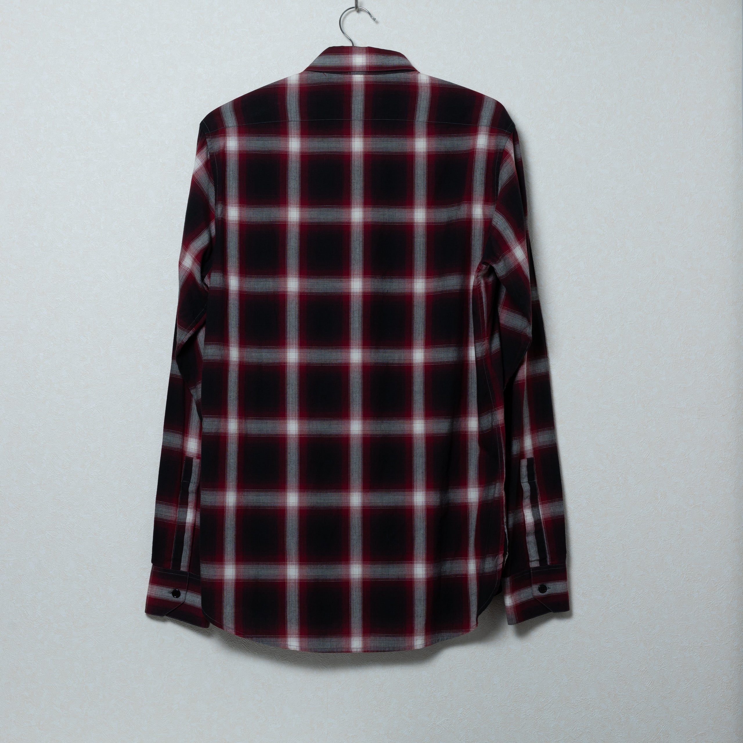 サンローラン 14AW チェックシャツ 38