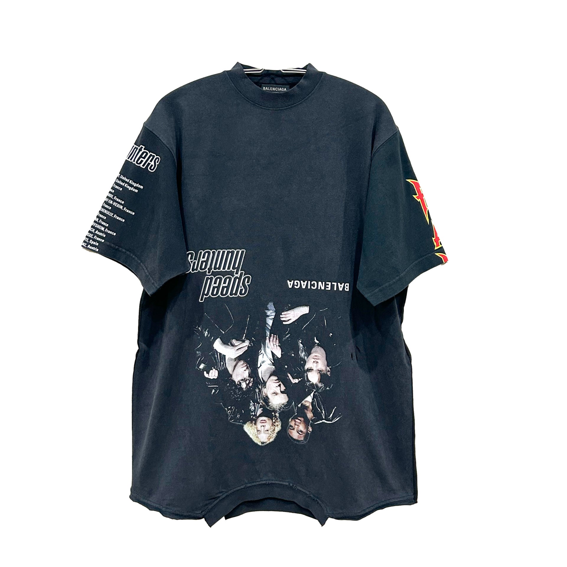 BALENCIAGA (バレンシアガ) 23SS カレッジロゴペイントTシャツ